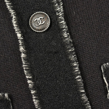Chanel digan CC Logo Cashmere T-Shirt — view 5