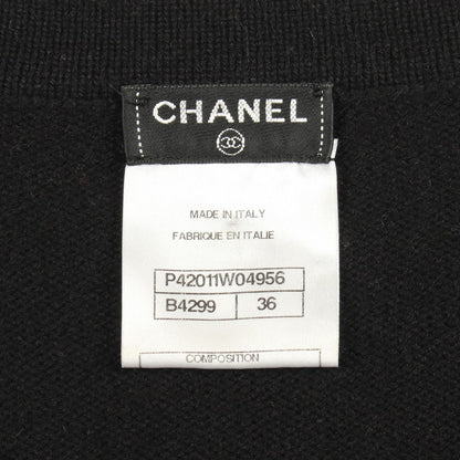 Chanel digan CC Logo Cashmere T-Shirt — view 3