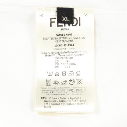 Fendi Hoodie Zucca Cotton Pullover Hoodie — view 4