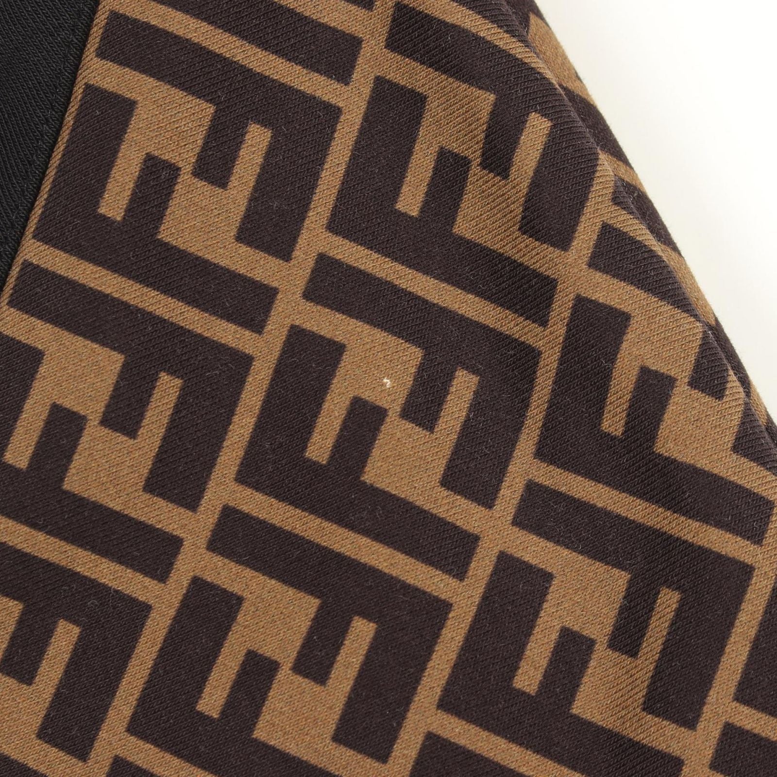 Fendi Hoodie Zucca Cotton Pullover Hoodie — view 6