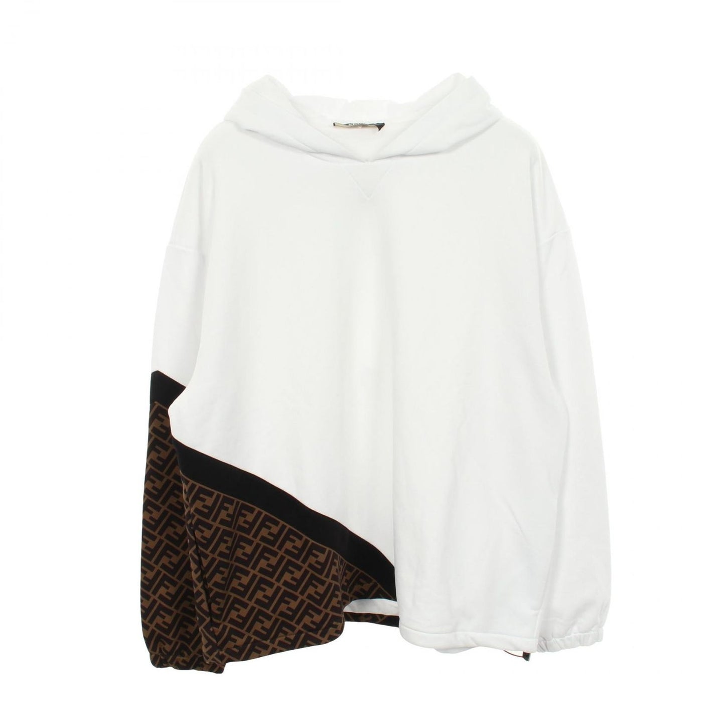 Fendi Hoodie Zucca Cotton Pullover Hoodie