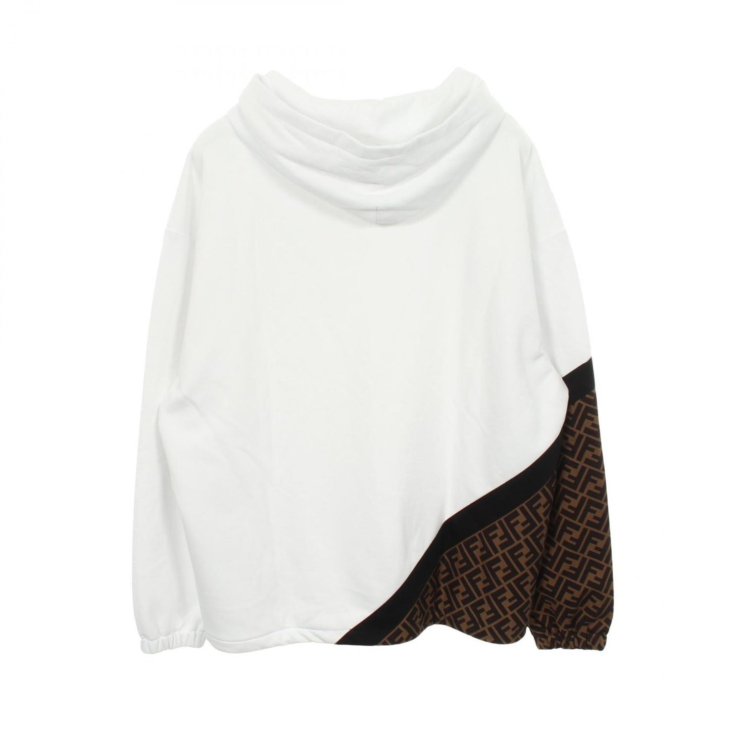 Fendi Hoodie Zucca Cotton Pullover Hoodie — view 2