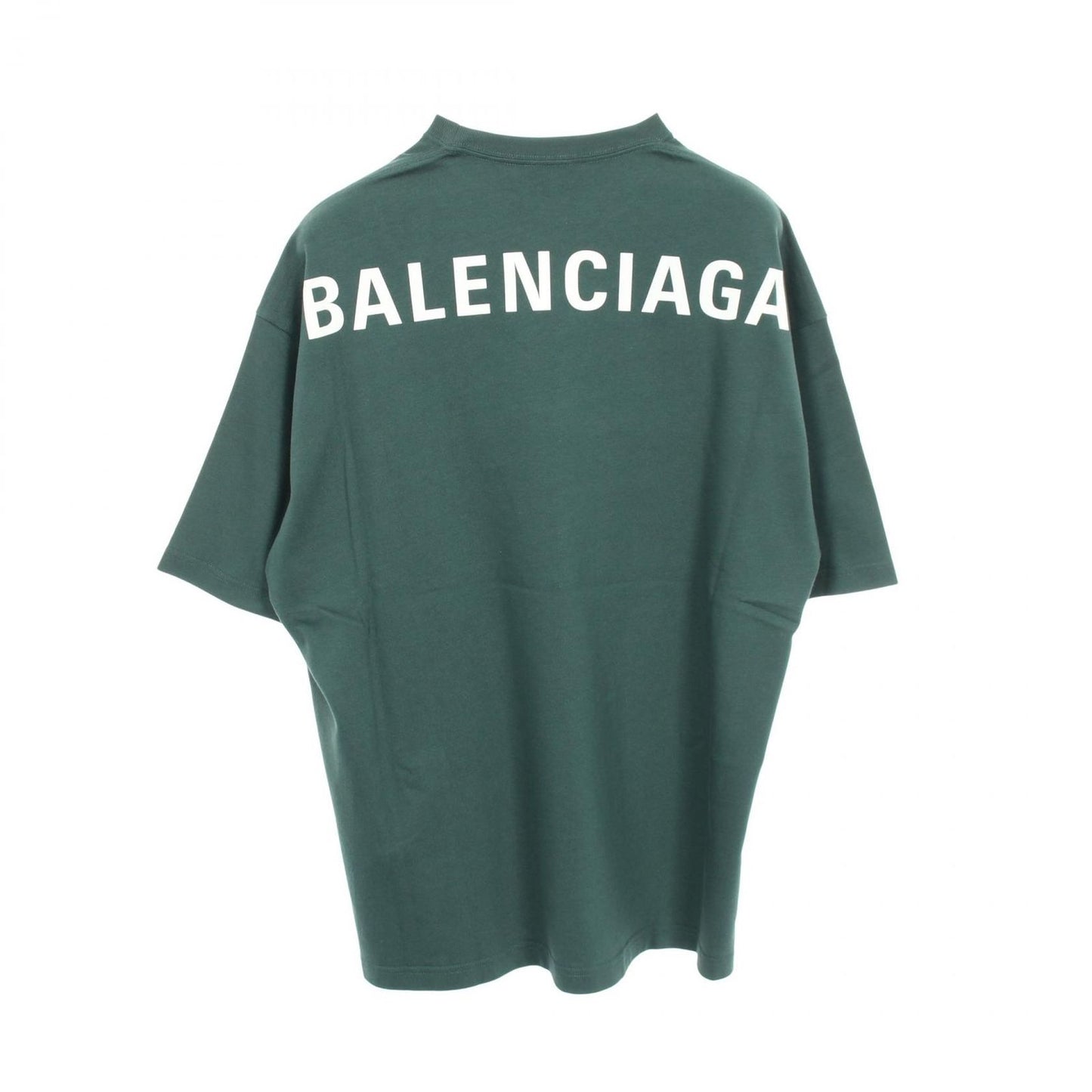 Balenciaga Short Sleeve T-Shirt Backlogo Cotton — view 2