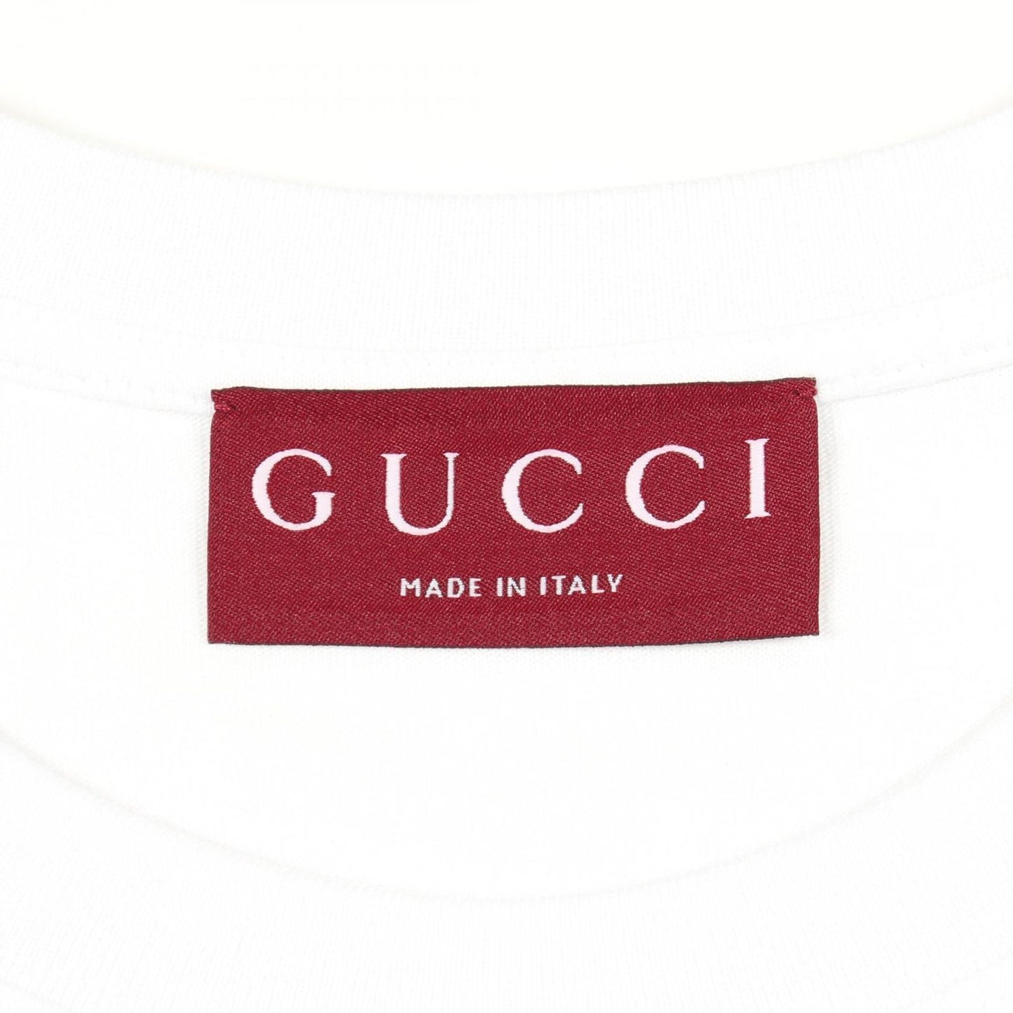 Gucci Short Sleeve T-Shirt Yuko Higuchi Cat Spangle Cotton — view 3