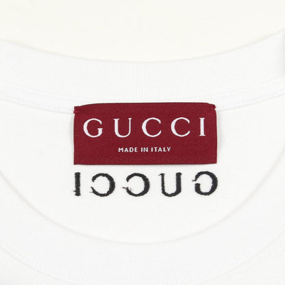 Gucci Short Sleeve T-Shirt Yuko Higuchi Cat Cotton — view 3