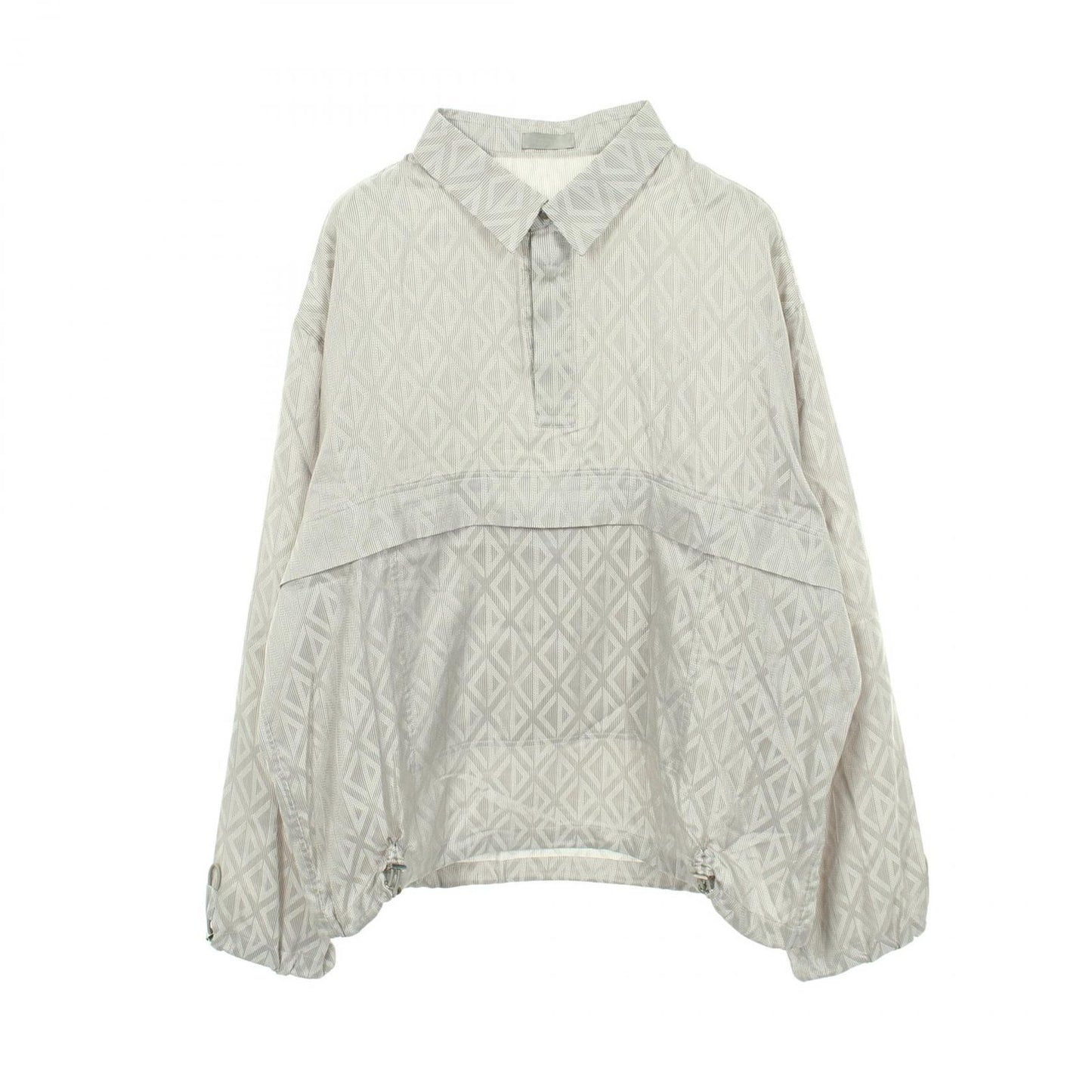 Dior Dio CD Diamond Anorak Pullover Cotton Silk Long Sleeveshirt Sweater