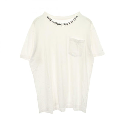 Chrome Hearts Ha Short Sleeve T-Shirt Necklogo Cotton