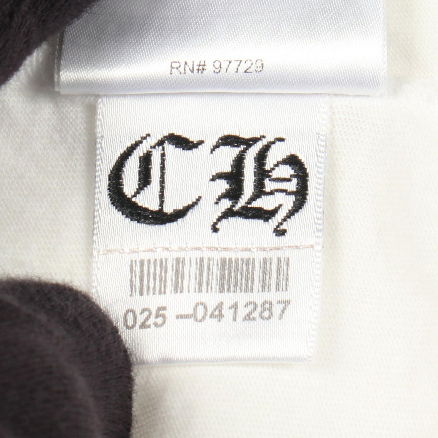 Chrome Hearts Ha Short Sleeve T-Shirt Necklogo Cotton — view 5