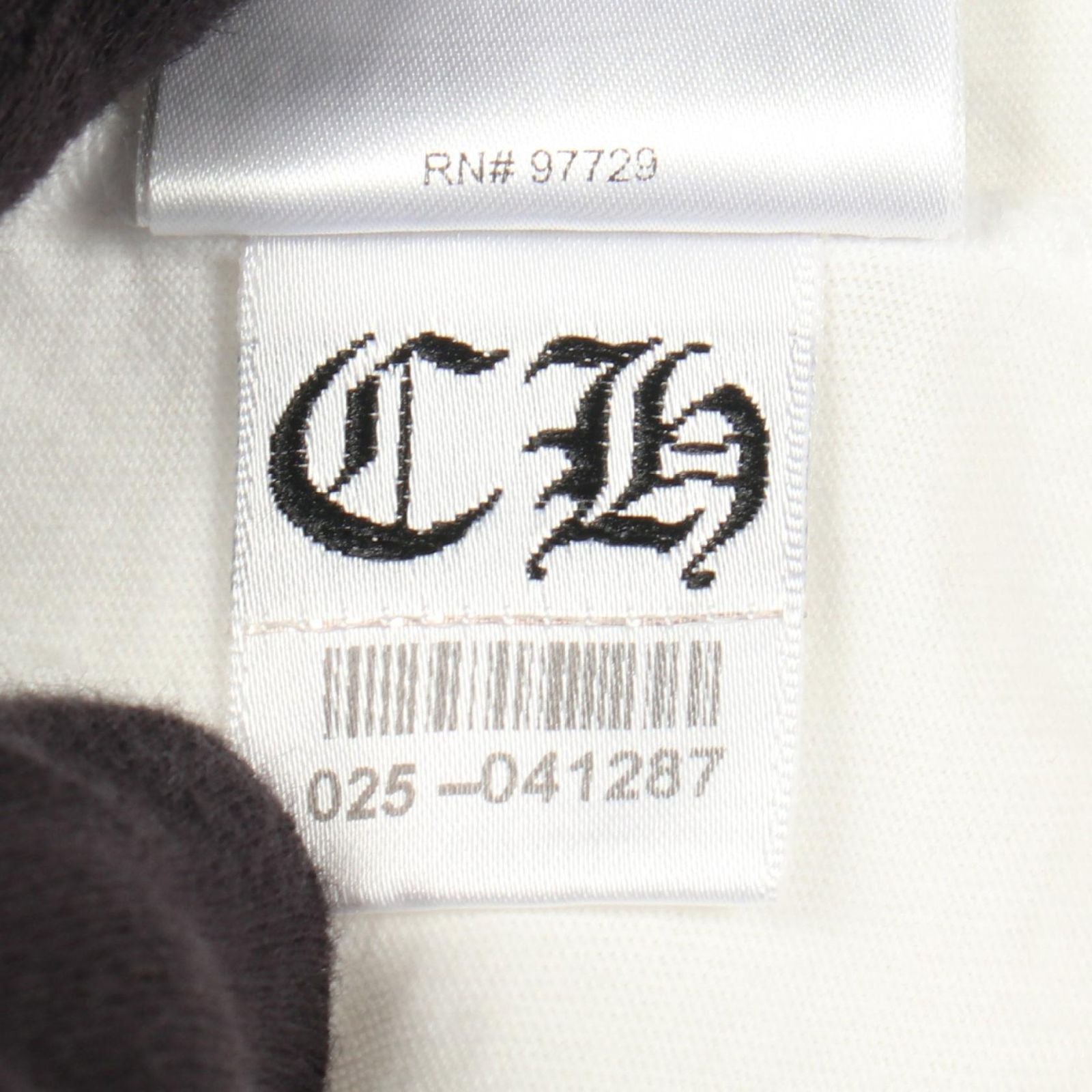 Chrome Hearts Ha Short Sleeve T-Shirt Necklogo Cotton — view 5