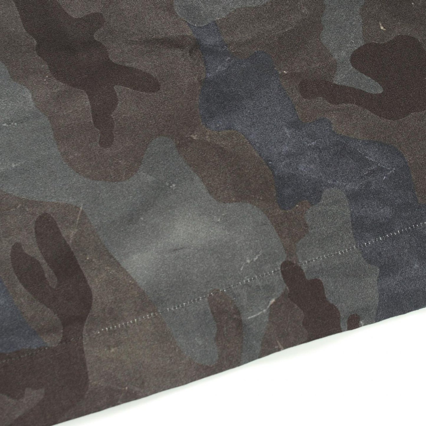 Prada Double Match Camouflage Ju Poplin Cotton Shirt — view 7