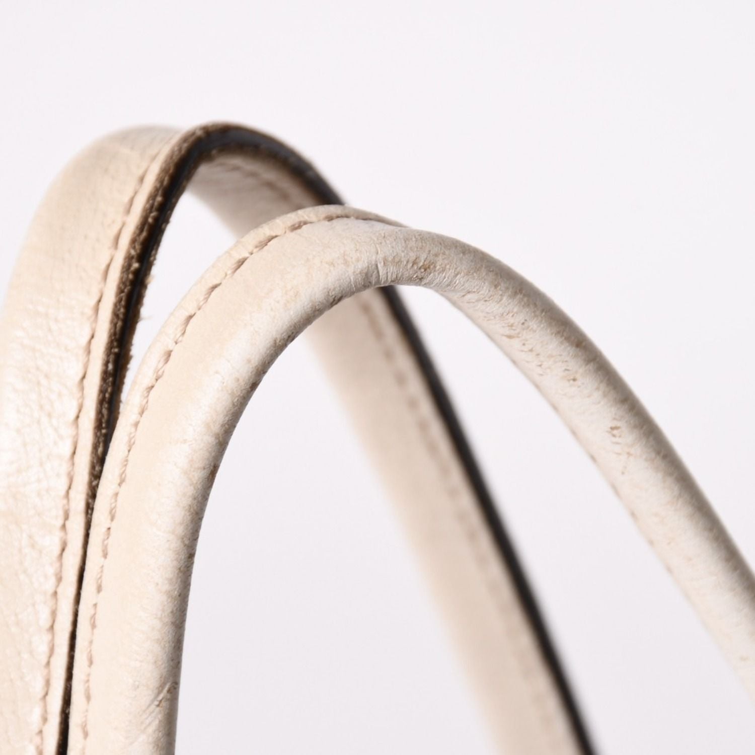 Gucci Tote Bag Ivory White Sherry Line — view 7