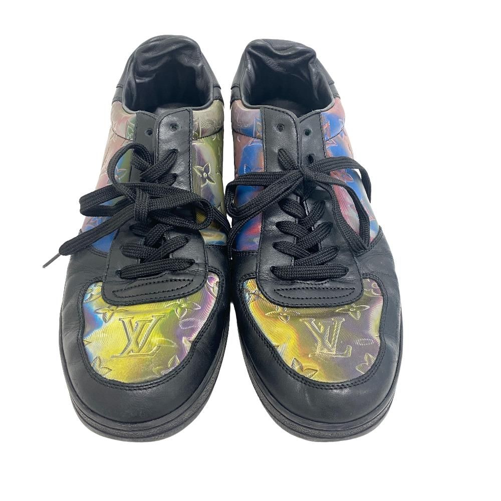 Louis Vuitton Rivoli Line Rainbow Sneakers Black — view 2
