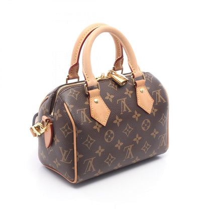 Louis Vuitton Handbag Speedy Bandouliere 20 Monogram 2-Way Noir Leather — view 2
