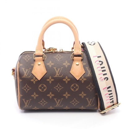 Louis Vuitton Handbag Speedy Bandouliere 20 Monogram 2-Way Noir Leather