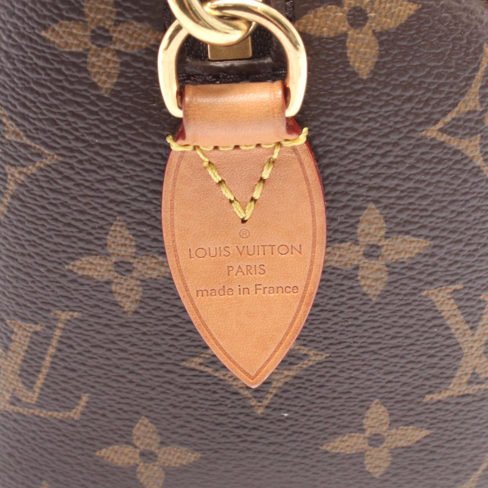 Louis Vuitton Handbag Speedy Bandouliere 20 Monogram 2-Way Noir Leather — view 4