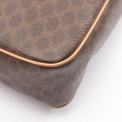 Celine Shoulder Bag Macadam brown Leather — view 5