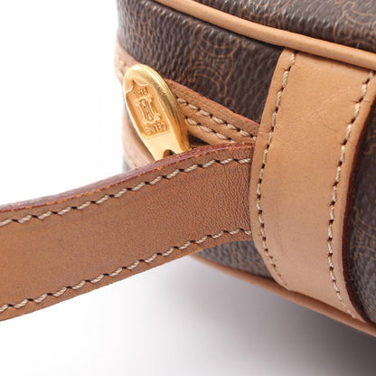 Celine Shoulder Bag Macadam brown Leather — view 7
