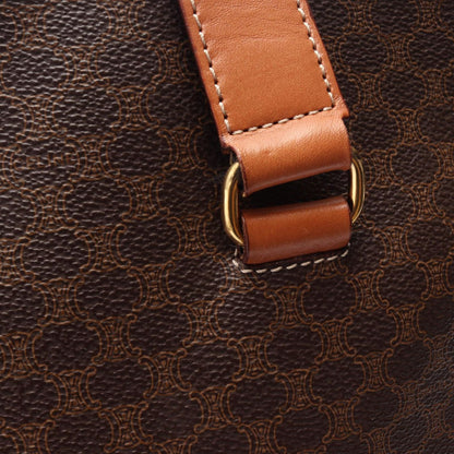 Celine Tote Macadam brown Leather Shoulder — view 9