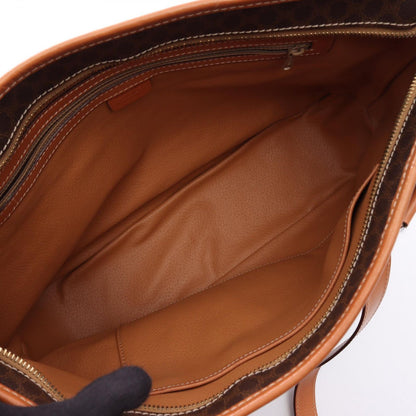 Celine Tote Macadam brown Leather Shoulder — view 3