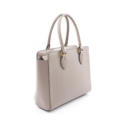 Prada Handbag 2-Way Gray Ju Leather Hand — view 2