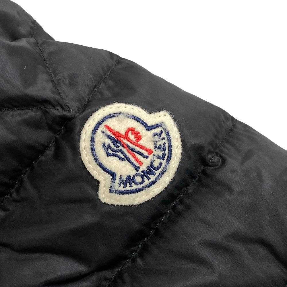 Moncler Kavir 0 Nylon Down Jacket Black — view 4