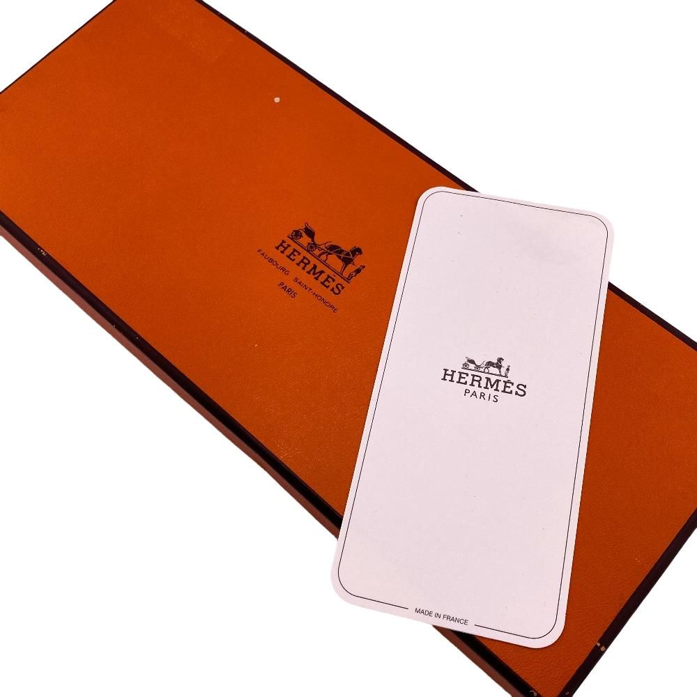 Hermes Chaine D'ancre Gloves 7.5 Leather Black — view 8
