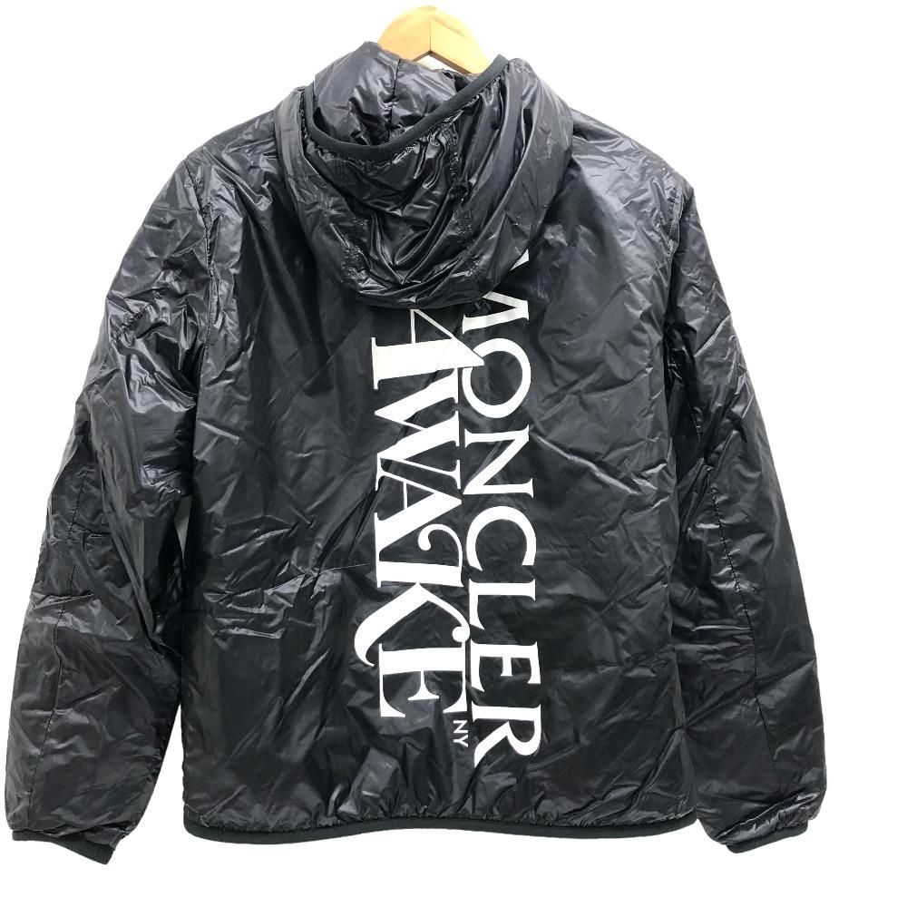 Moncler Awake Mon Cles 2 Nylon Down Jacket Black — view 2
