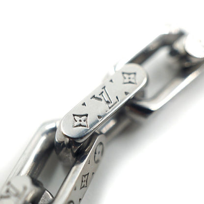 Louis Vuitton Bracelet Mini Monogram Chain Silver — view 5