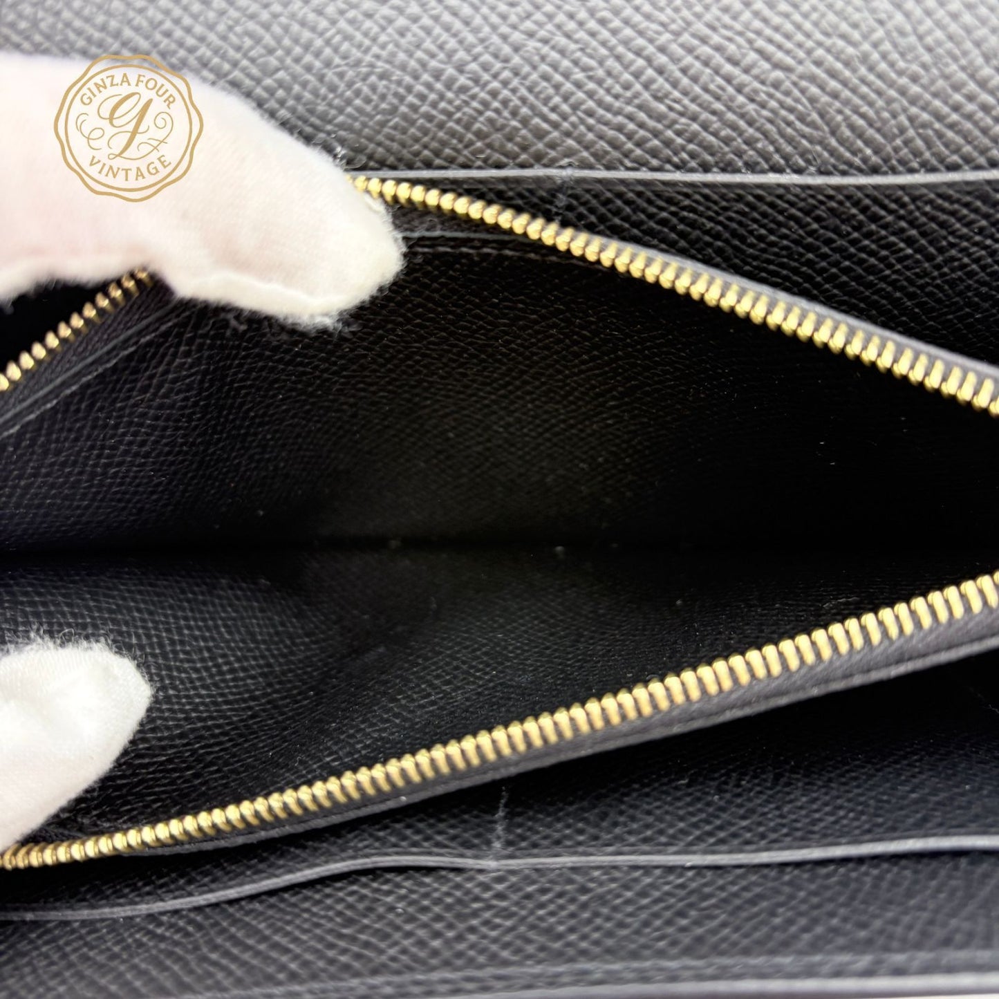 Hermes Kelly Long Tougo Epsom Black Gold — view 9