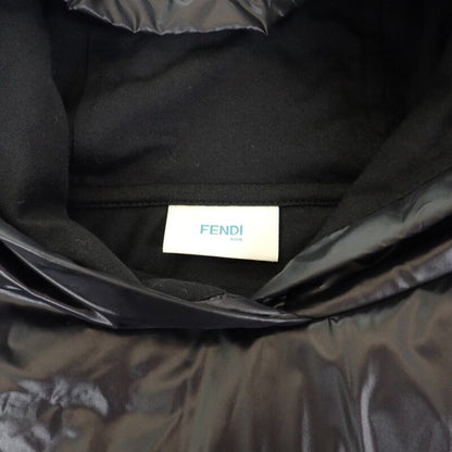 Fendi Logo Dress Cotton Polyester Black 12 Kids Girls — view 5