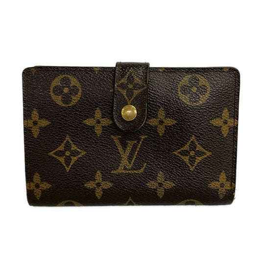 Louis Vuitton Bifold Wallet Monogram Porte-Monnaie Vie Viennova Leather