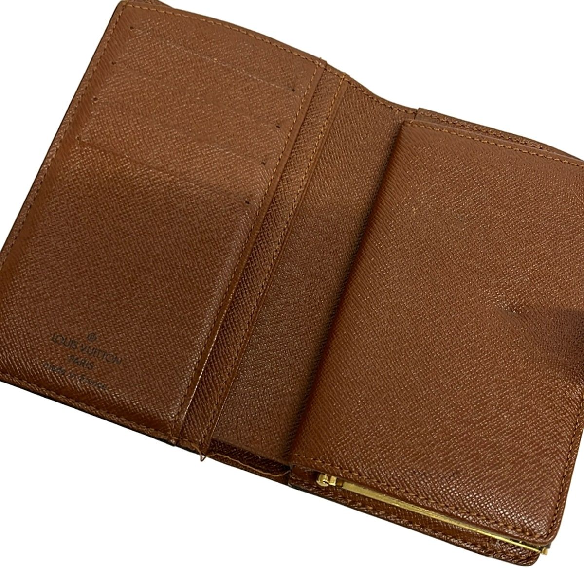 Louis Vuitton Bifold Wallet Monogram Porte-Monnaie Vie Viennova Leather — view 3