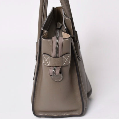 Celine Bag Luggage Micro Slim Gray Handbag Hedi Slimane — view 3