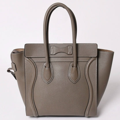 Celine Bag Luggage Micro Slim Gray Handbag Hedi Slimane — view 2