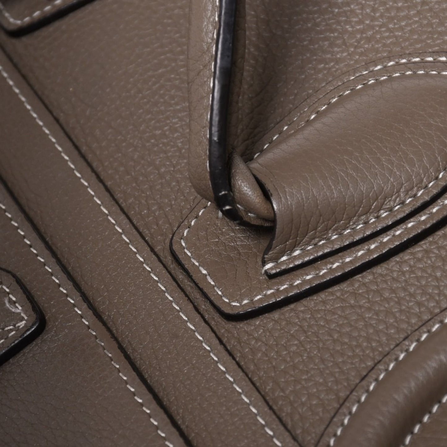 Celine Bag Luggage Micro Slim Gray Handbag Hedi Slimane — view 7