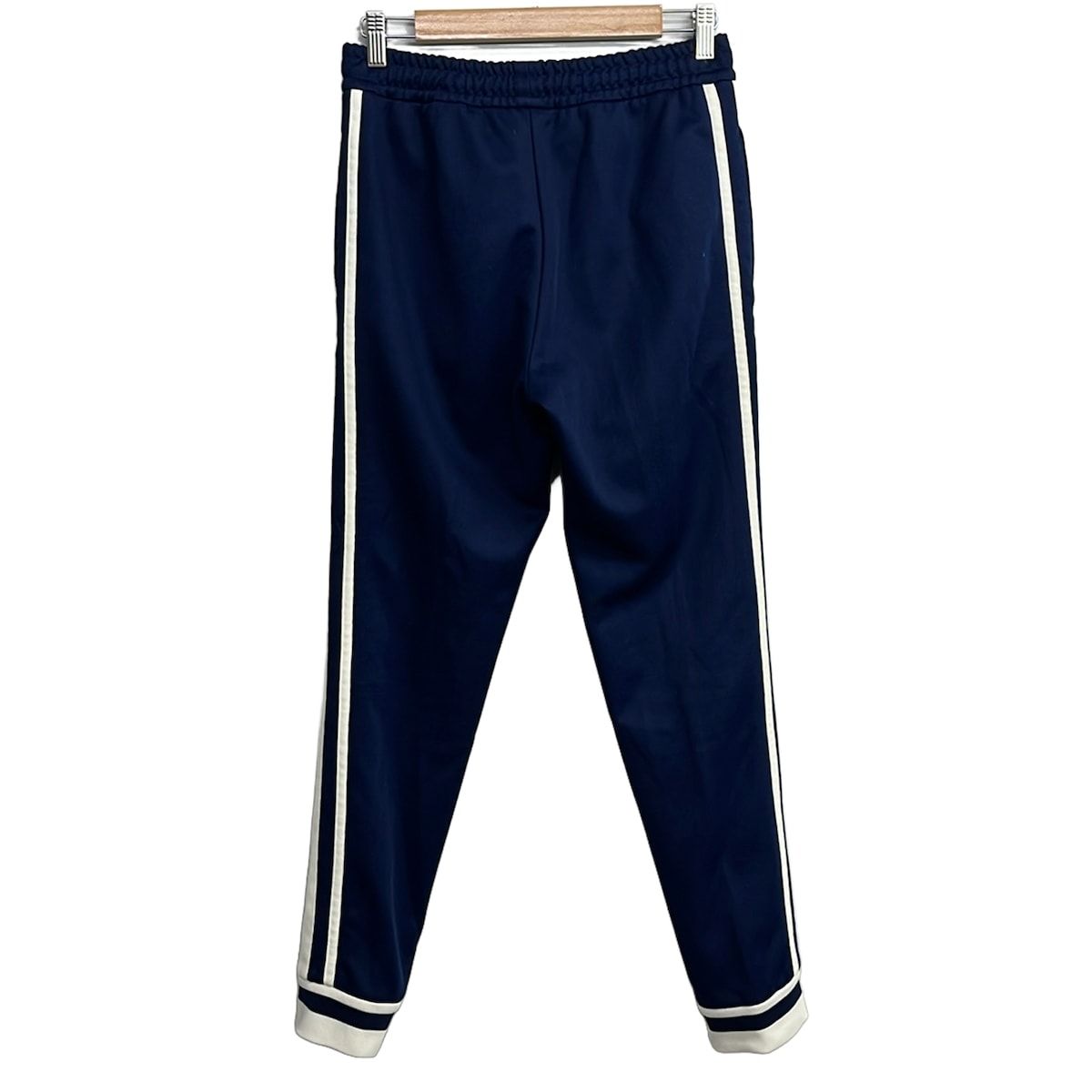 Gucci Pants M Navy White Full Length Waist Togo — view 2