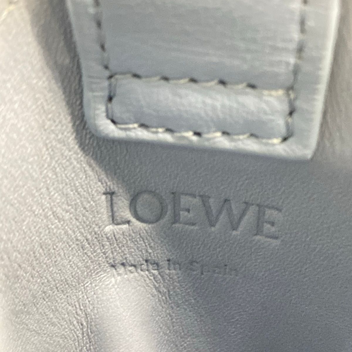 Loewe Shoulder Bag Elephant Pocket Blue Gray Smartphone Pochette — view 9