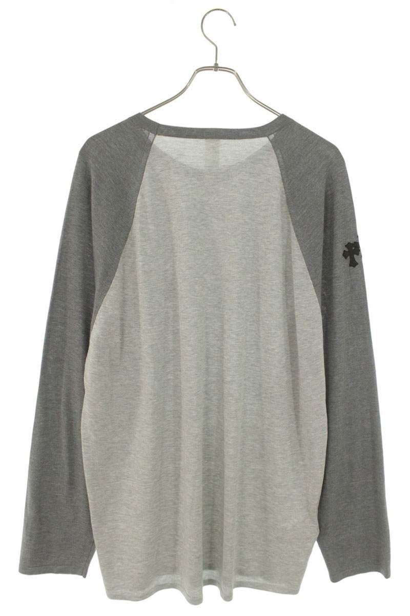 Chrome Hearts Not Triple Cross Patch Long Sleeve Shirt XL — view 2