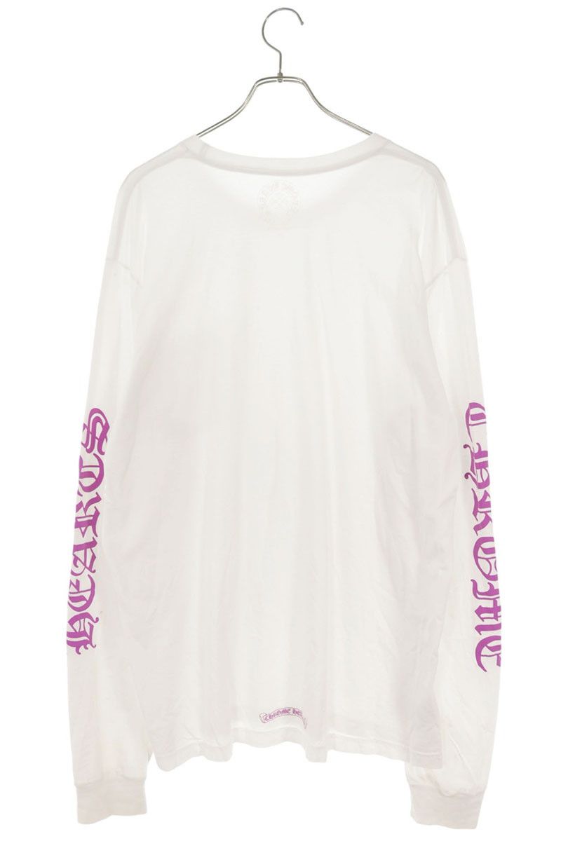 Chrome Hearts CH L S 1 Neck Logo Sleeve Print Long Top XXL — view 2
