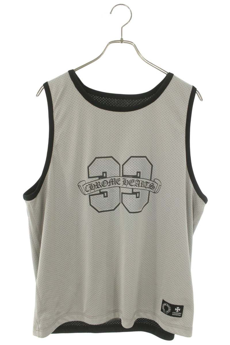 Chrome Hearts Mesh Warm UP Jersey Reversible CH Logo Printed Tank — view 3