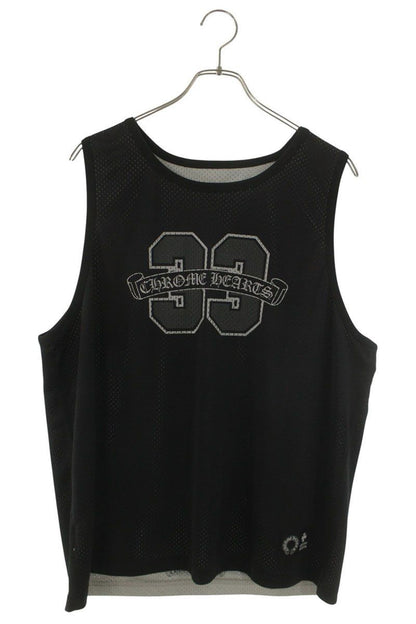 Chrome Hearts Mesh Warm UP Jersey Reversible CH Logo Printed Tank