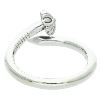 Chrome Hearts Nail Crsball Cross Ball Silver Ring — view 2