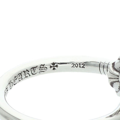 Chrome Hearts Nail Crsball Cross Ball Silver Ring — view 4