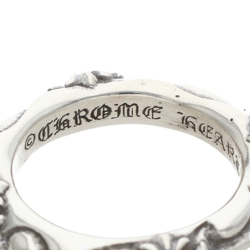 Chrome Hearts Sbt Band Silver Ring — view 3