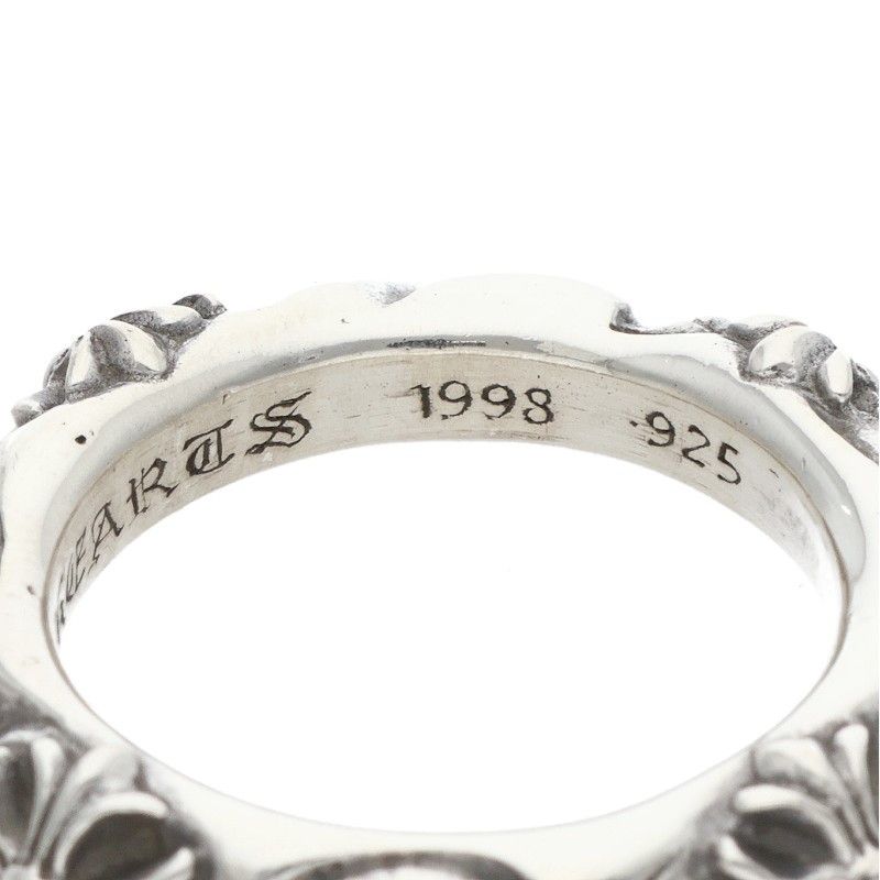 Chrome Hearts Sbt Band Silver Ring — view 4