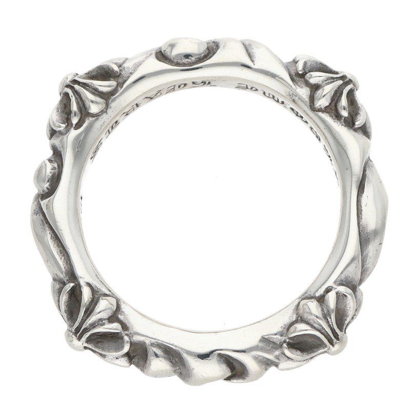Chrome Hearts Sbt Band Silver Ring — view 5
