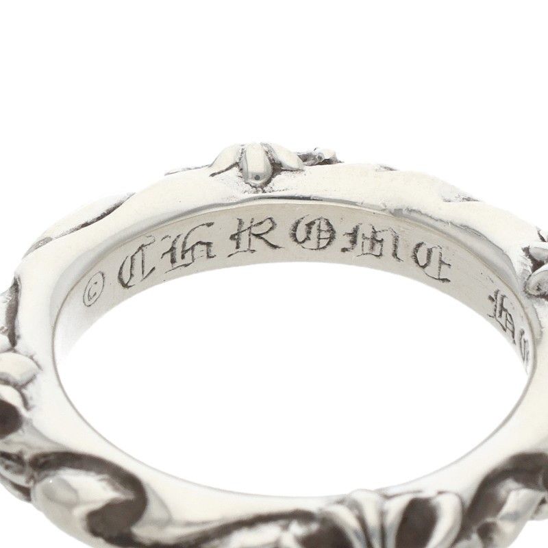Chrome Hearts Sbt Band Silver Ring — view 3