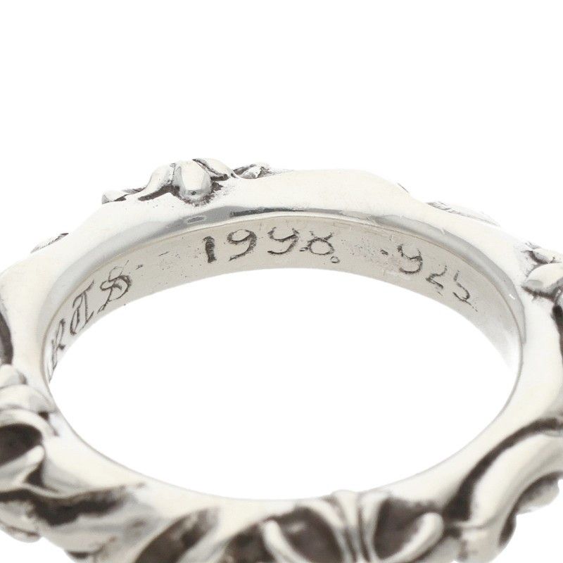 Chrome Hearts Sbt Band Silver Ring — view 4