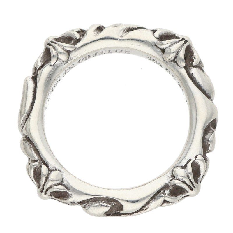 Chrome Hearts Sbt Band Silver Ring — view 5