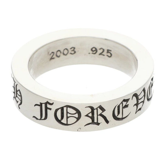 Chrome Hearts Spacer Forever Silver Ring